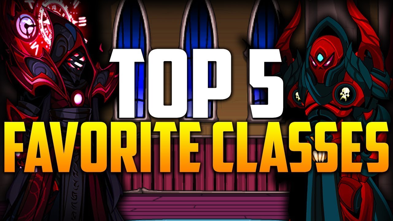 AQW Top 5 - Favorite Classes