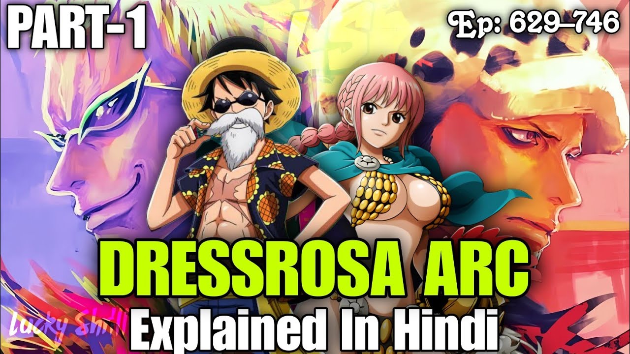 One Piece DressRosa Arc explained in Hindi  (Part-1)