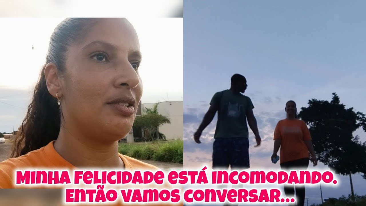 FOMOS CAMINHAR E... BATE PAPO REALZÃO, Minha alegria está irritando muita gente!