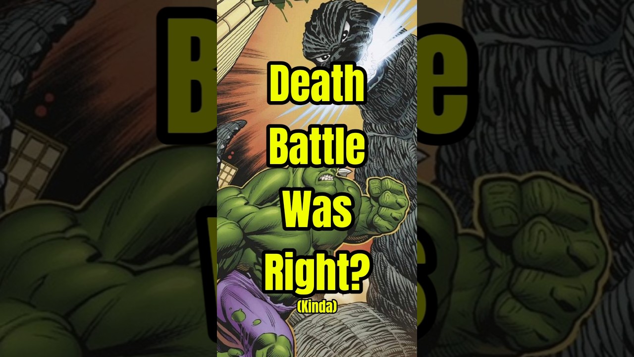 Hulk VS Godzilla Was Rigged #godzilla #hulk #marvel #monsterverse