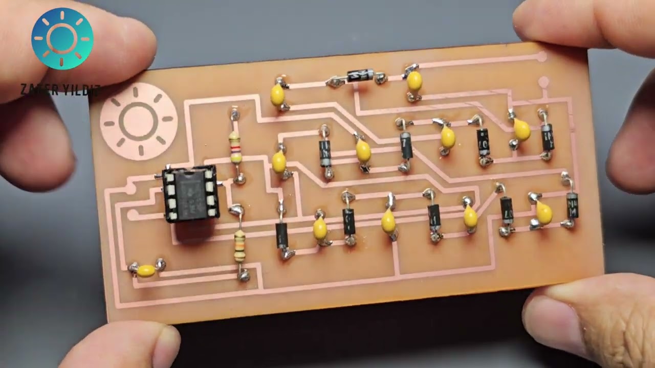 Let's make a Coil-less Voltage Multiplier Using NE555!