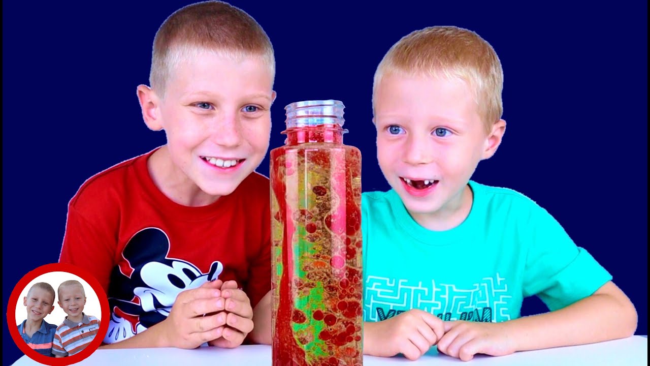 Лавовая лампа DIY Научный эксперимент для детей, чтобы делать дома | Легкие эксперименты