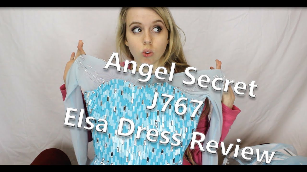 Angel Secret J767 Frozen Elsa Cosplay Dress