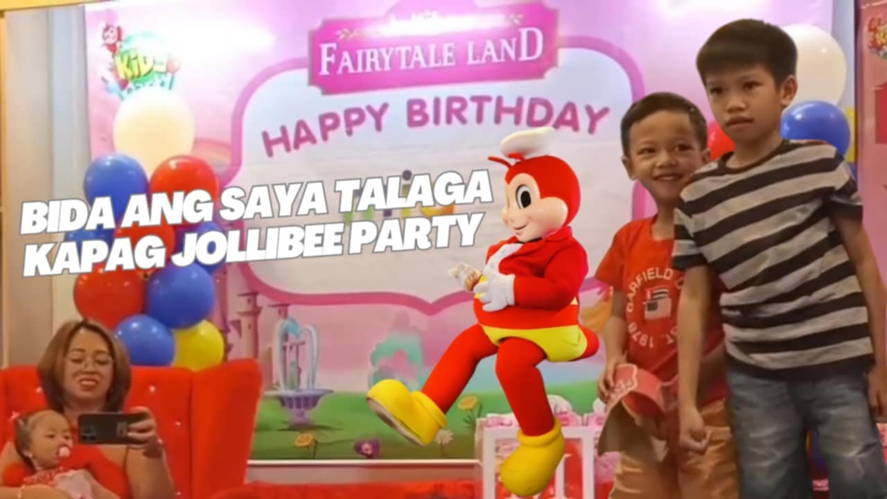 Iba Talaga ang Saya Kapag Jollibee Party/@nzbrostv