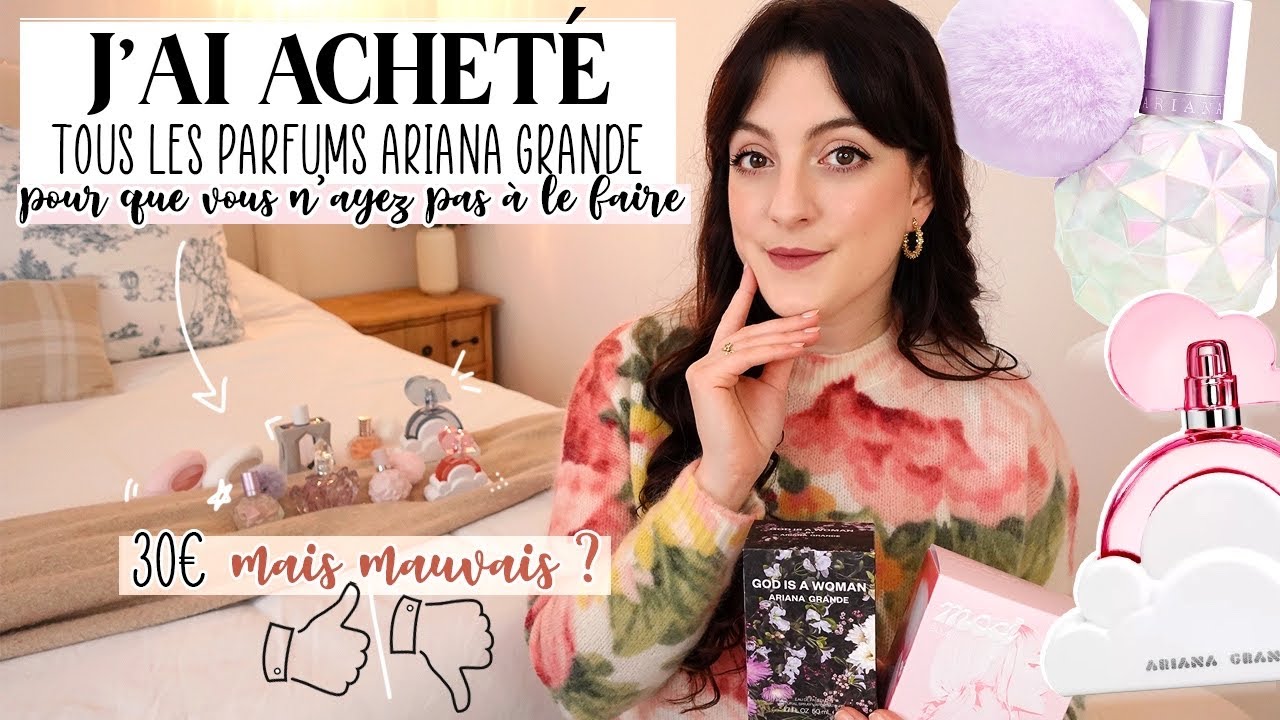 J'ai acheté TOUS les parfums Ariana Grande pour que vous n'ayez pas à le faire 😱 🤭 | LOdoesmakeup