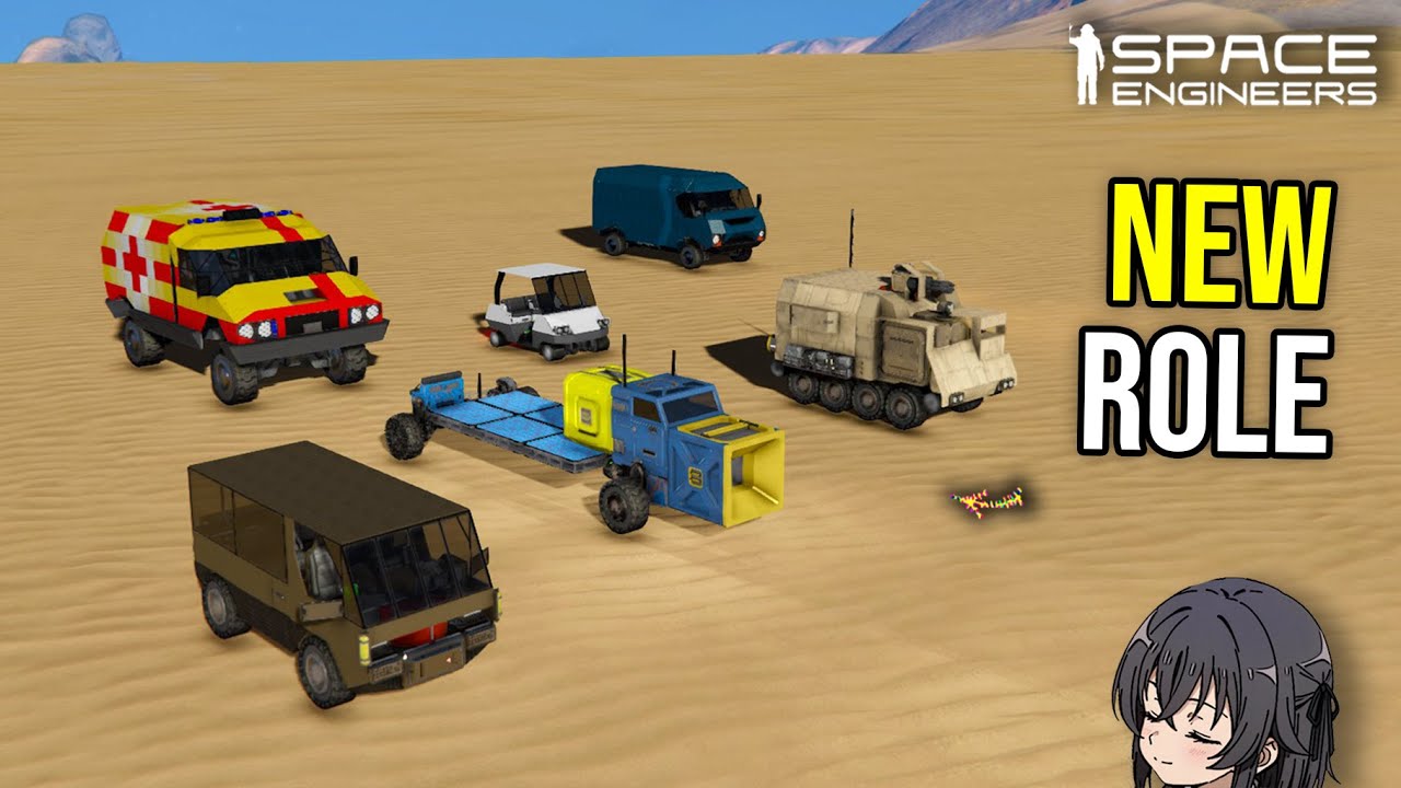 Space Engineers Apex Survival Update Gives Small Ground Vehicles a Real Purpose Now