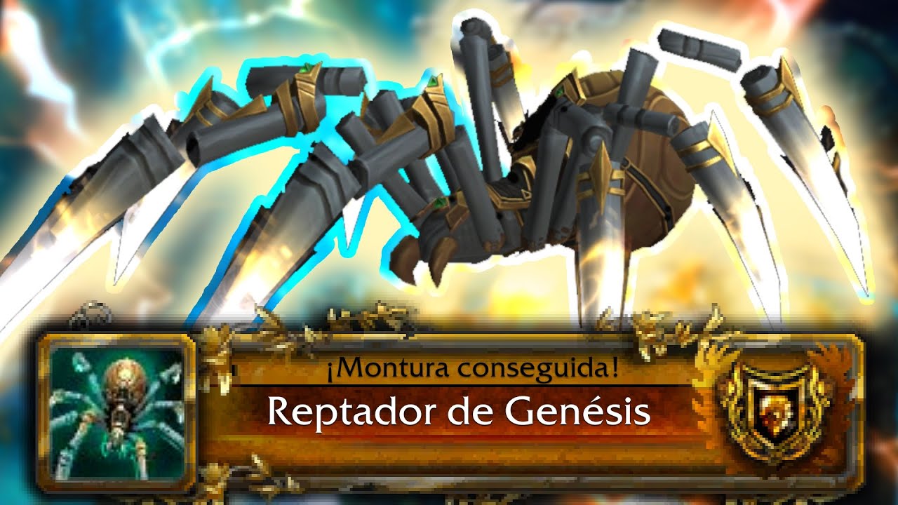 🕷️ REPTADOR DE GÉNESIS 🔆Ep.06 - CÓMO CONSEGUIR MONTURAS SÍNTESIS de PROTOFORMAS 🌍| World of Warcraft
