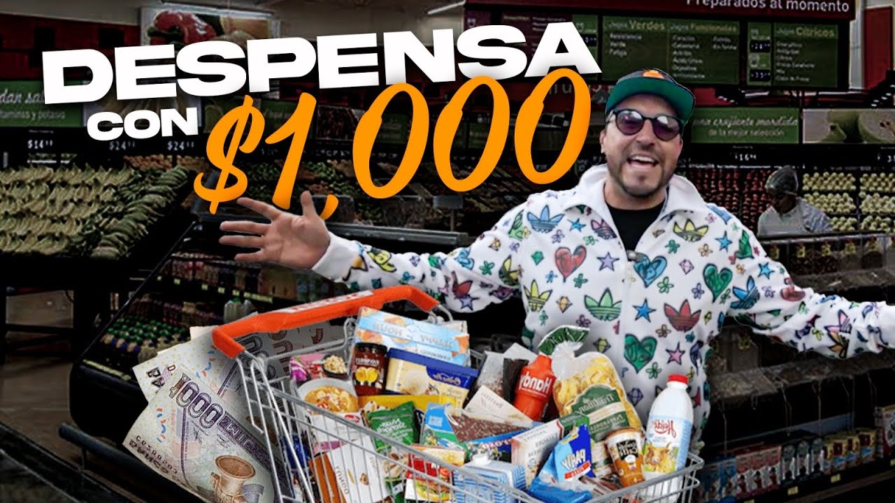 ¿Se PUEDE hacer una DESPENSA POR $1000 pesos? Ya no alcanza para nada