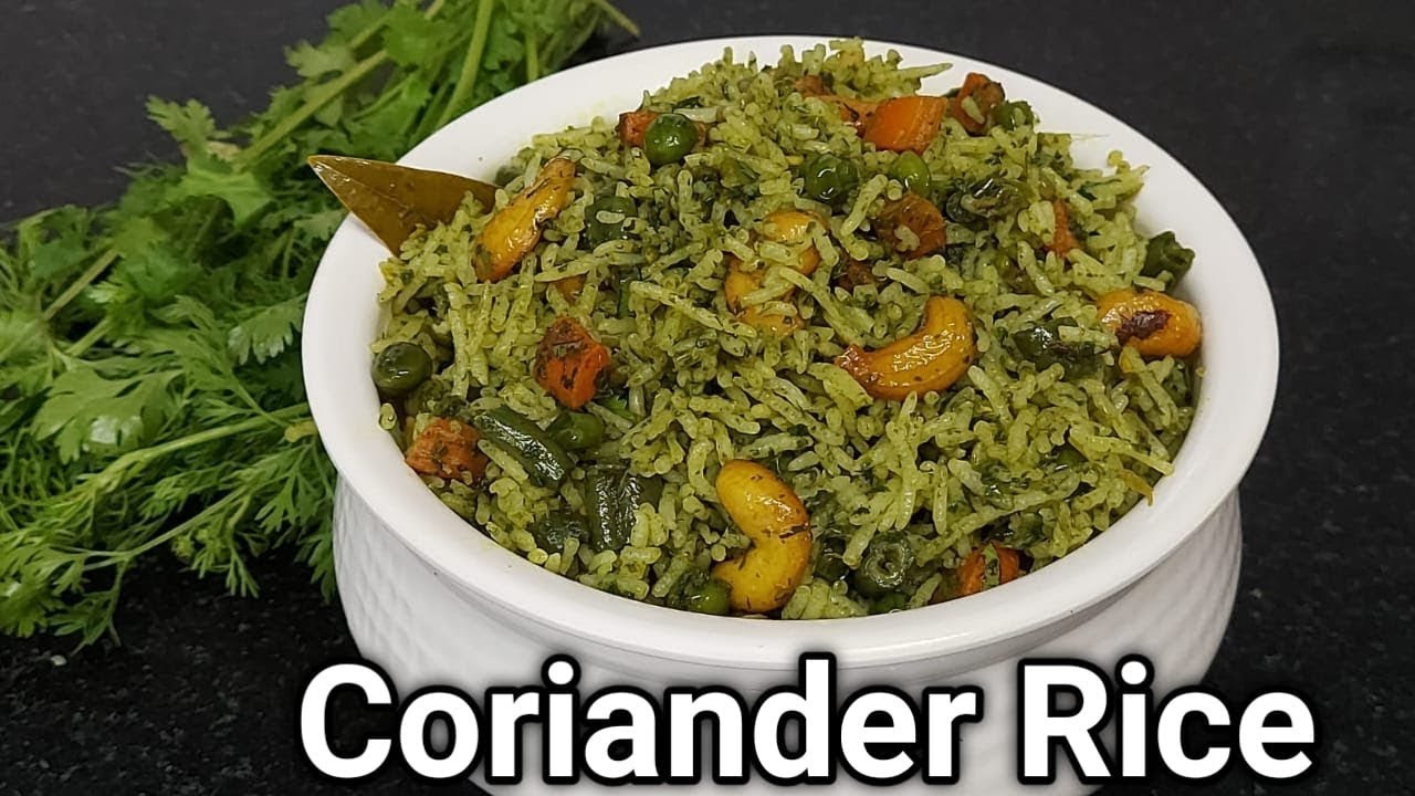 Flavorful Coriander Rice Recipe: Aromatic Twist to Your Everyday Meal