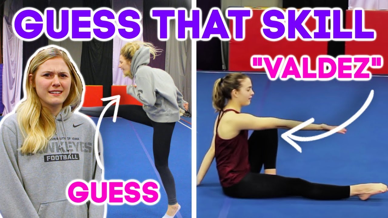 Non-Gymnast Guesses Gymnastics Skills