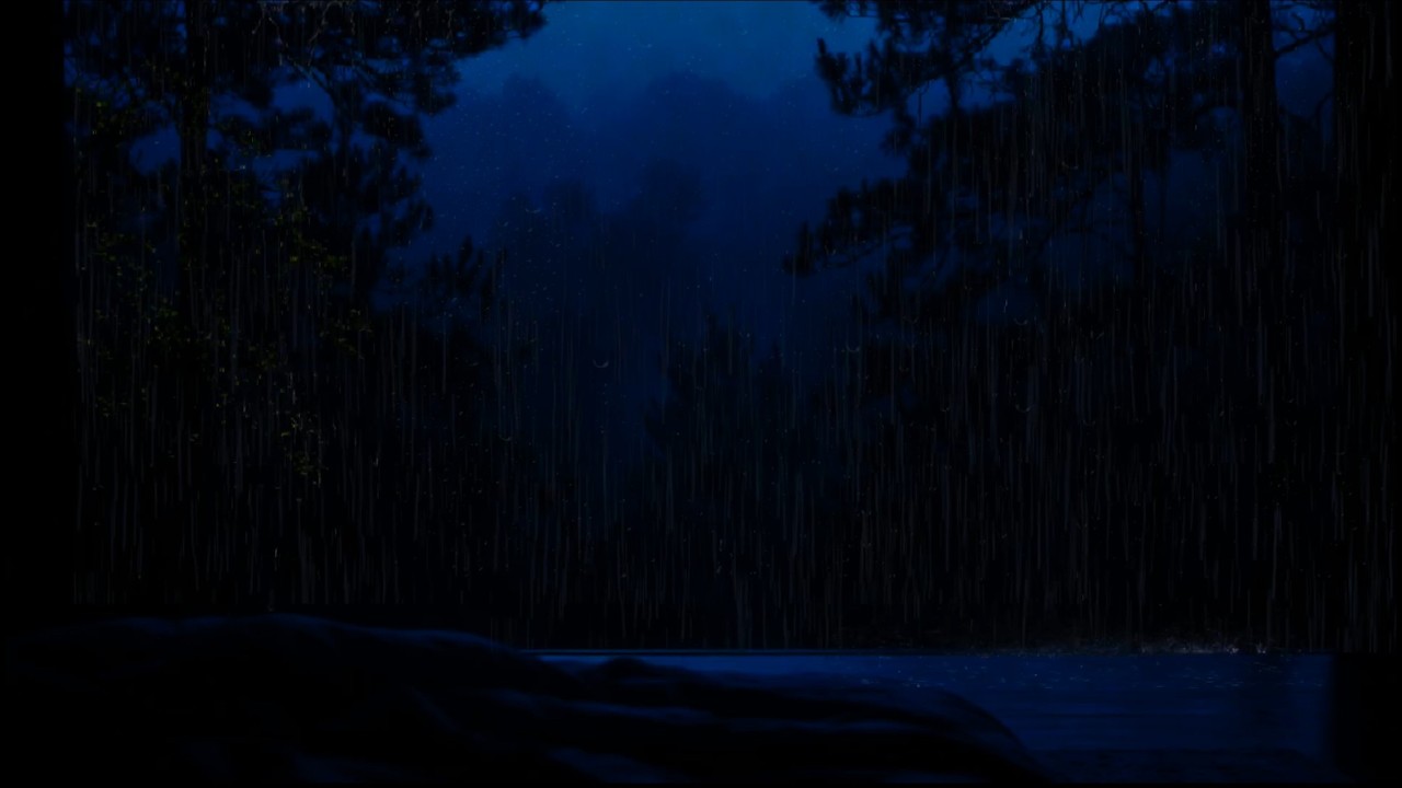 Heavy Rain Sounds at Night | Instantly Fall Asleep – Sleep ASMR