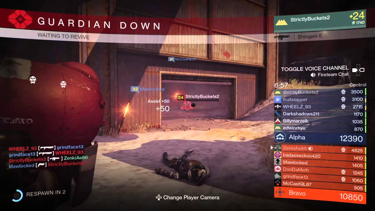 Destiny PVP: 36 Kills on Exodus Blue!