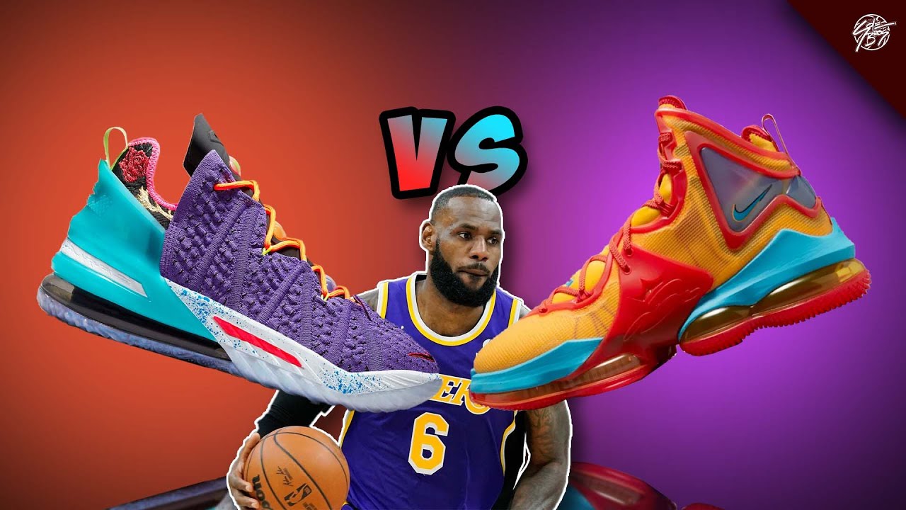 Nike Lebron 18 против Nike Lebron 19! Что лучше?!
