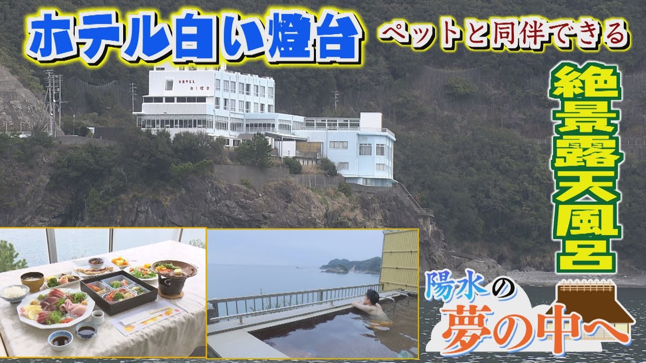 【ゴジカル】陽水の夢の中へ！ホテル白い燈台（美波町）