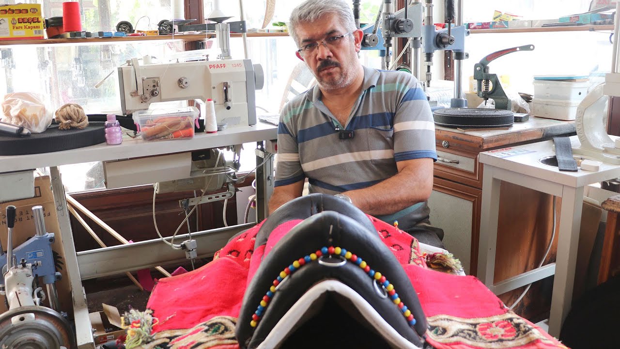 Beypazarı'nın son saraçları baba mesleğini yaşatıyor