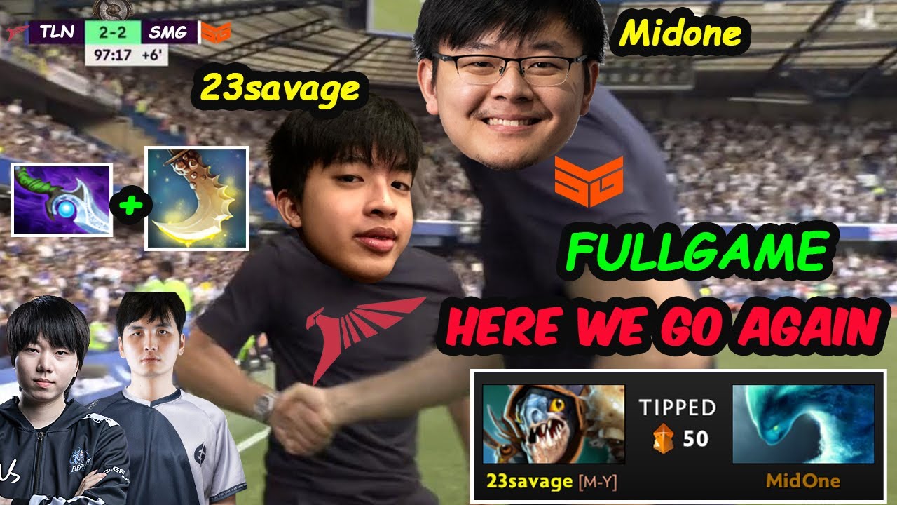 Talon 23savage [Slark] 12K MMR Carry vs Midone  iceiceice [SMG Stack] Dota 2 Perspective Fullgame