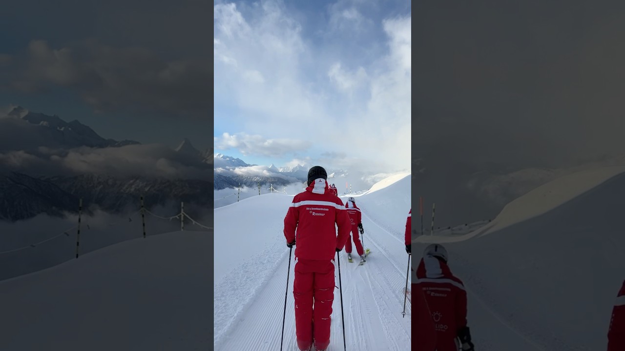 a day in my life as a ski instructor hihi ❤️&zwj;🩹🇨🇭⛷️ skiinstructor #vlog #ski #skiing
