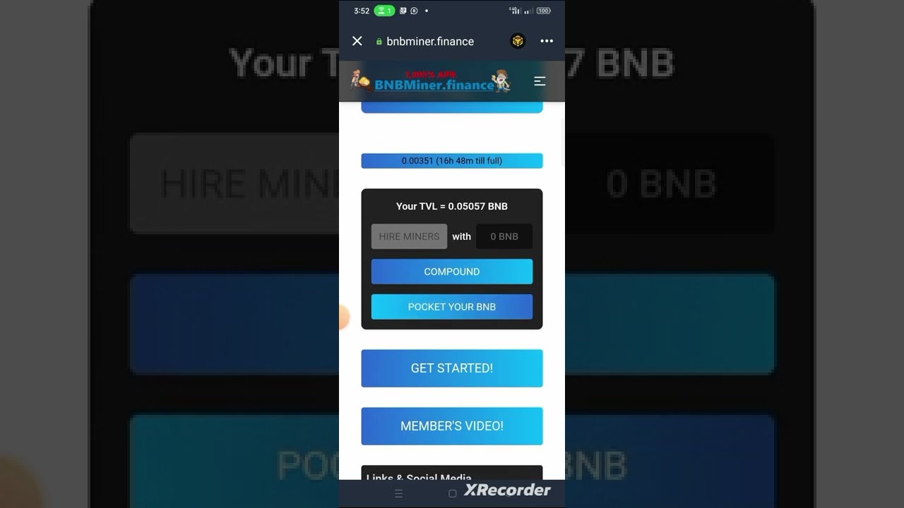 $1.14 Withdraw | is BNB Miner finance still paying or not