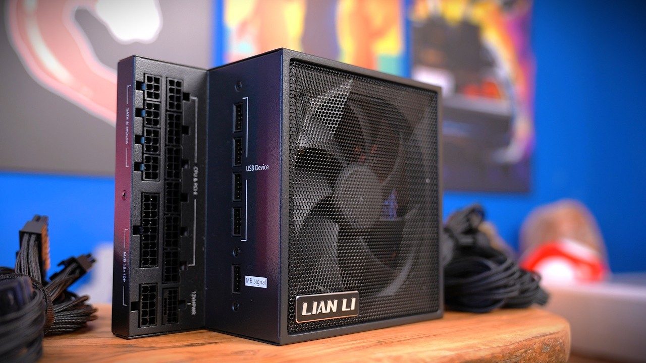 Lian Li's Edge PSU is really unique and really useful for PC building