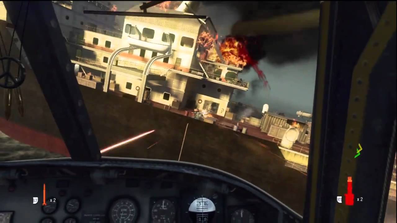 Call of Duty: Black Ops - Helicopter Scene - Mission Redemption - HD Gameplay