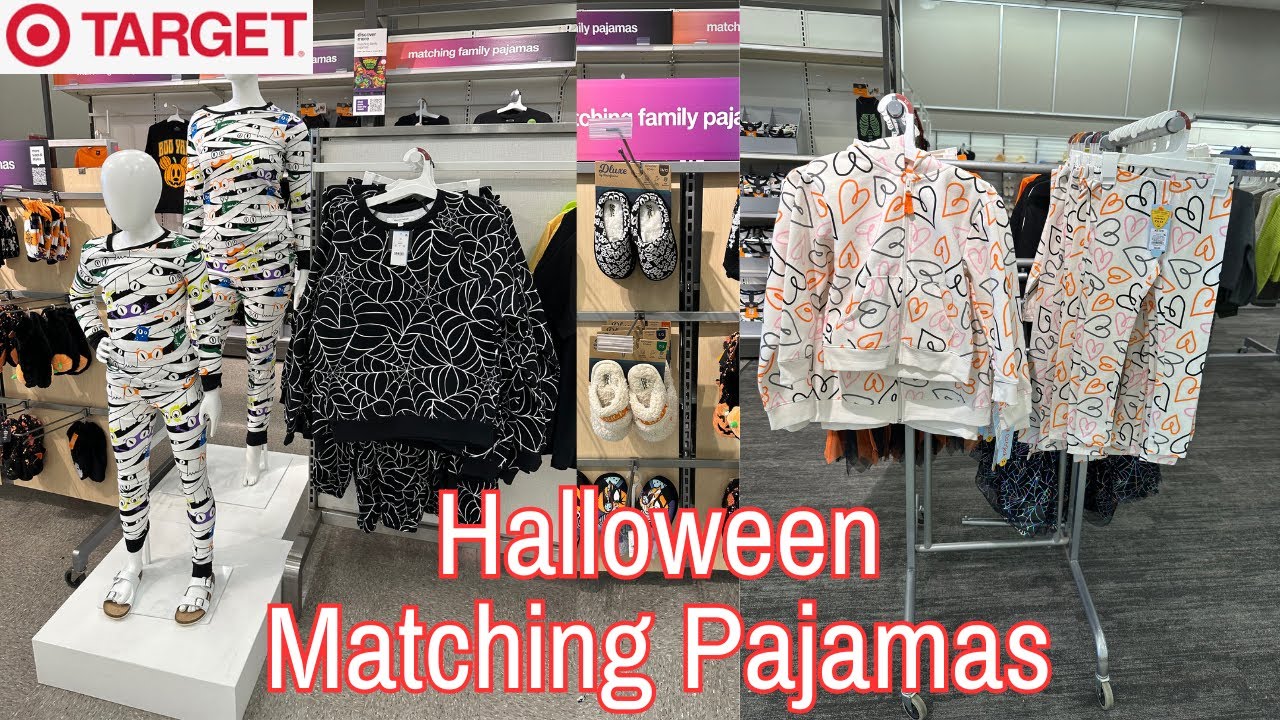 🎃 TARGET FAMILY MATCHING HALLOWEEN PAJAMAS | PET PAJAMAS | SHOP WITH ME