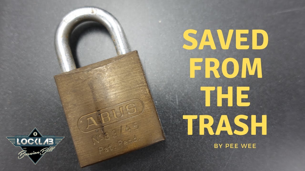 (1715) Abus 83 Saved From the Trash Pile