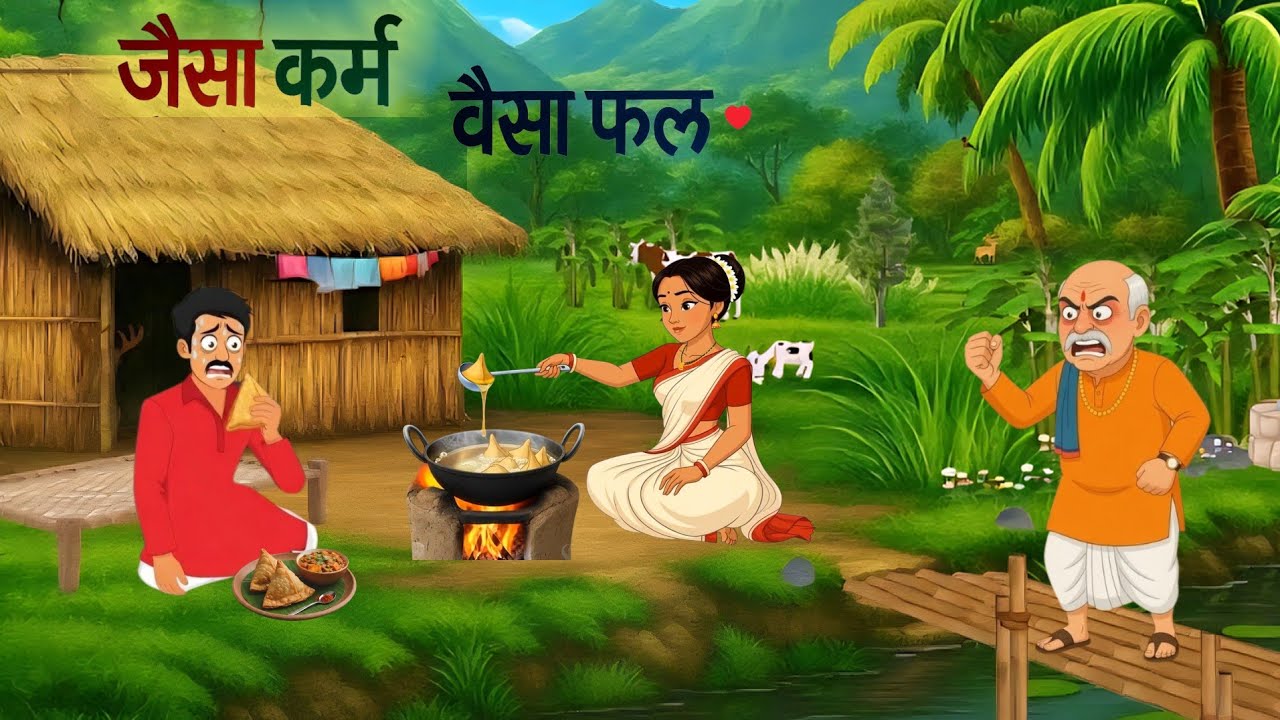 जैसी करनी वैसी भरनी | Jaisi karni vaisi bharni | Hindi moral kahani | Hindi kahaniyan