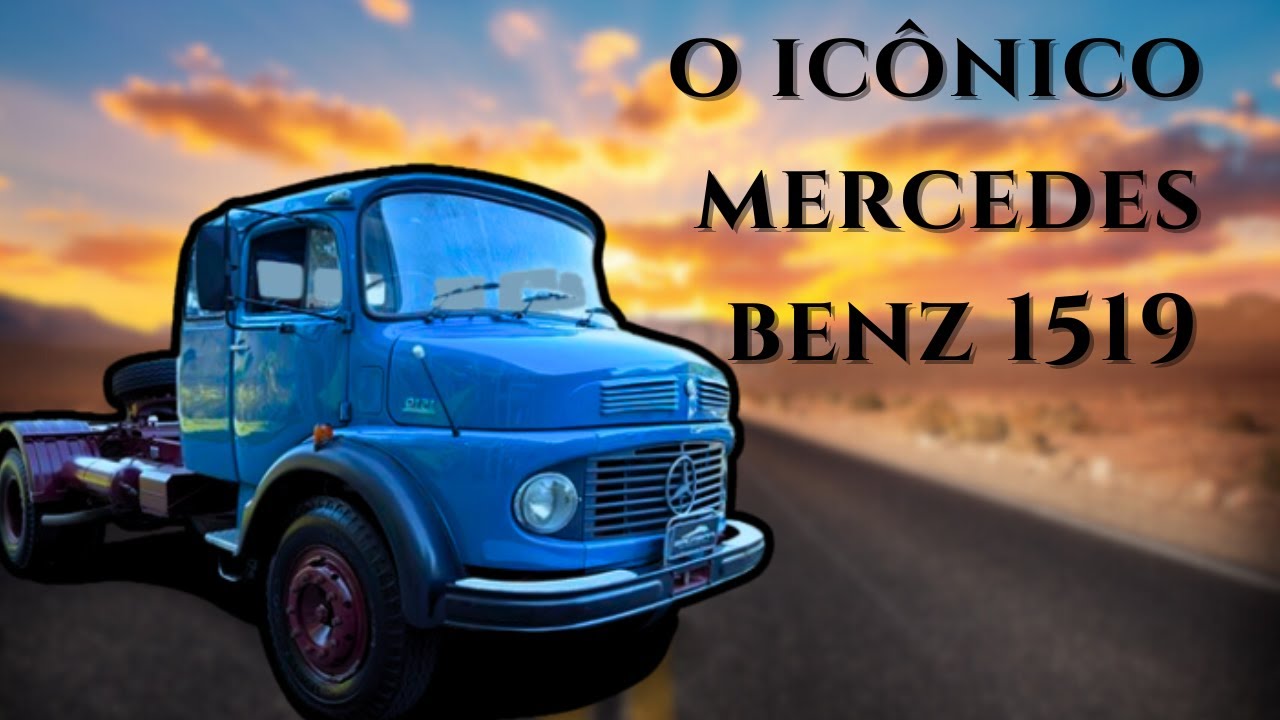 MERCEDES BENZ 1519, FORTE, SIMPLES E POPULAR!