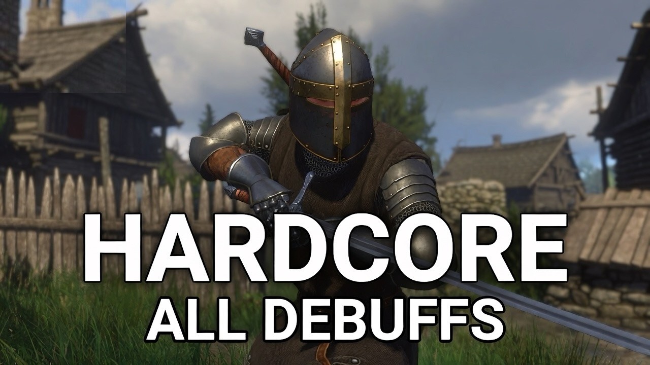 Kingdom Come: Deliverance Hardcore - All 9 Negative Perks [Pribyslavitz] | No Commentary Part 5