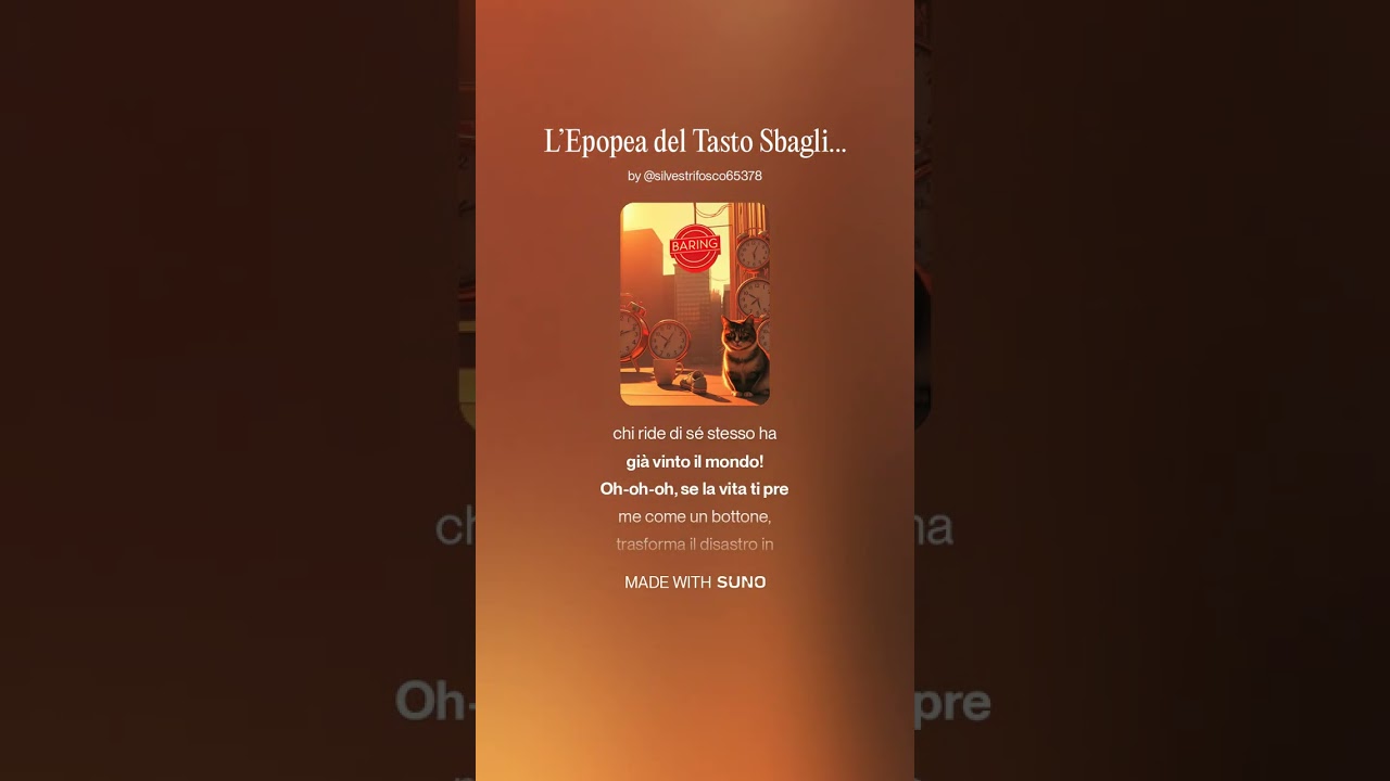 L’Epopea del Tasto Sbagliato Oh Oh Oh!