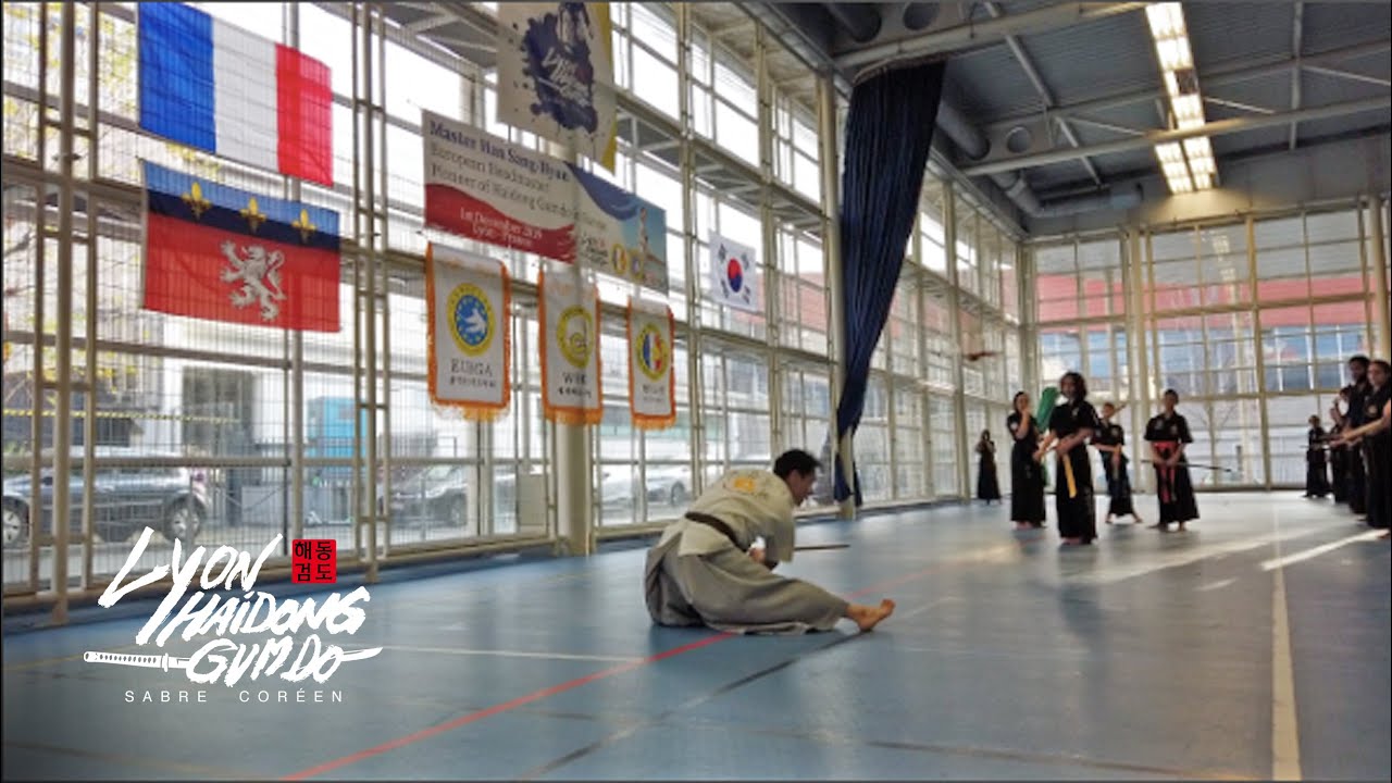 Master Han Sang Hyun Seminar in Lyon Haidong Gumdo