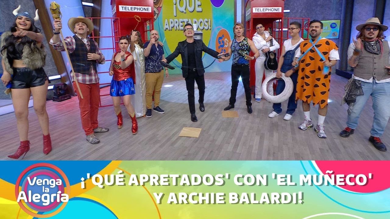 &iexcl;Pura diversi&oacute;n jugando 'Qu&eacute; Apretados'! | Programa 07 abril 2023 PARTE 1 | Venga La Alegr&iacute;a