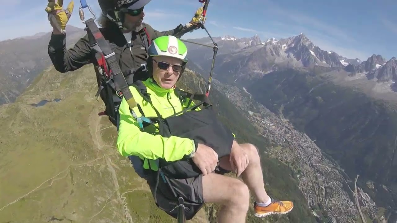 First-time Tandem Paragliding (Chamonix)