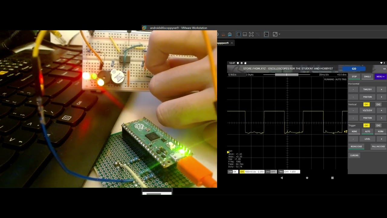 Scoppy and pwm test