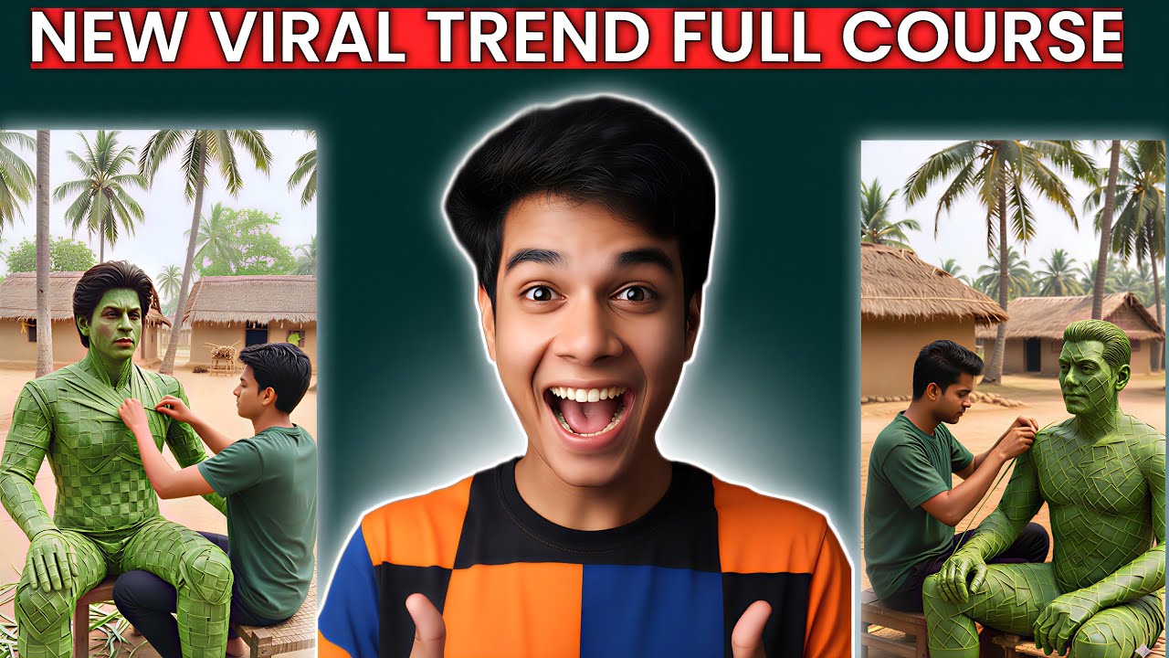 How To Create Viral palm leaves Sculpture Video | Ai Video Kaise Banaye |