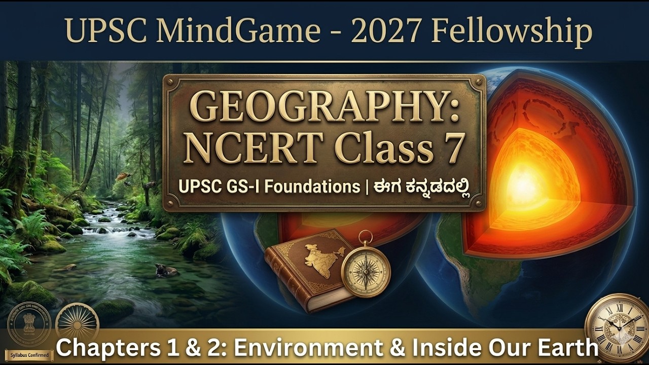 NCERT Geography Class 7 | UPSC MindGame