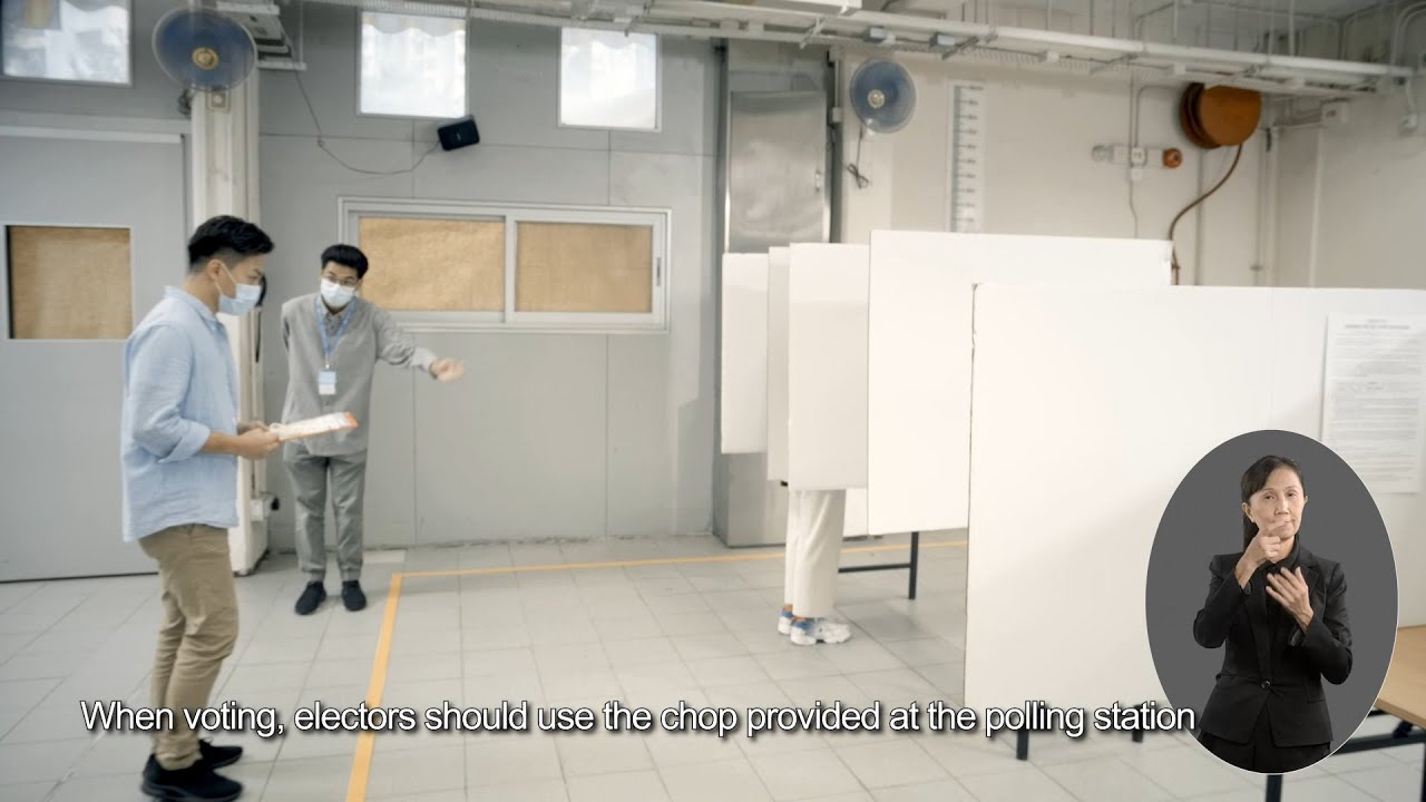 2021 Legislative Council General Election (Video on Polling Procedures)