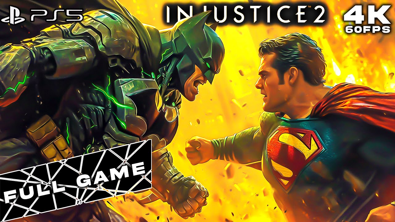 INJUSTICE 2 LEGENDARY EDITION PS5 FULL GAME (4K60FPS)