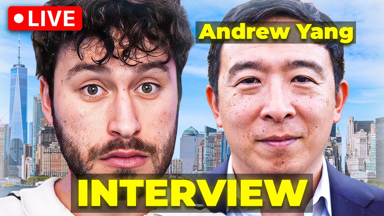 LIVE: THE ANDREW YANG INTERVIEW
