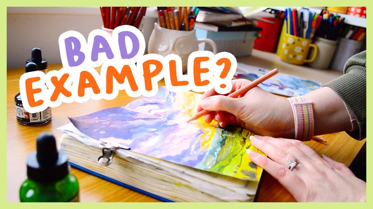 Who Decided Sketchbooks Should Be Messy? 📔
