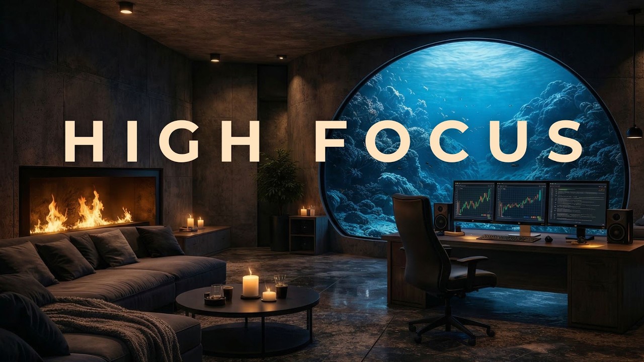 Deep Focus Music – Underwater Office for Work & Study
