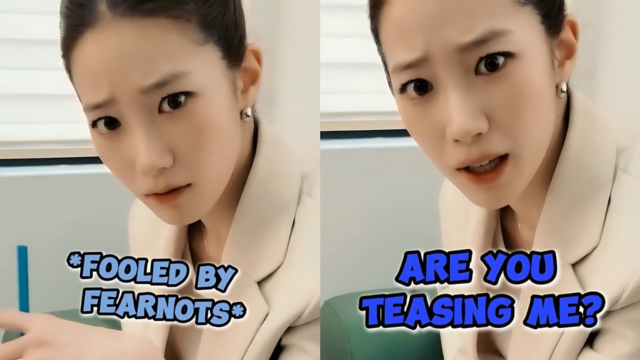KAZUHA can&rsquo;t believe she got fooled by FEARNOTS 🤣😅