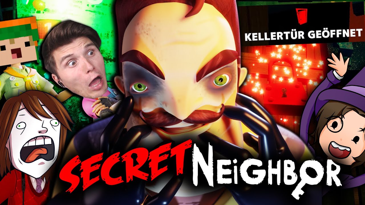 Wir öffnen die KELLERTÜR des NACHBARN! ✪ Secret Neighbor (Hello Neighbor MULTIPLAYER)
