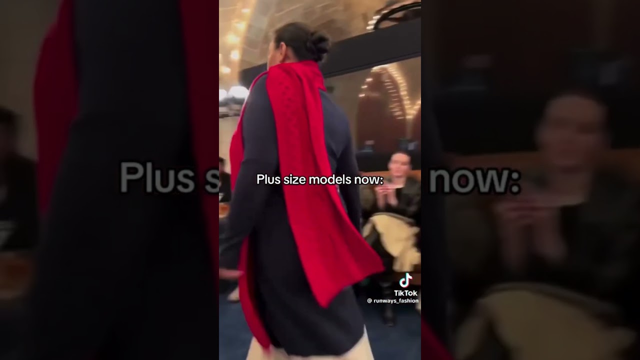 Plus size model now vs 2000&rsquo;s