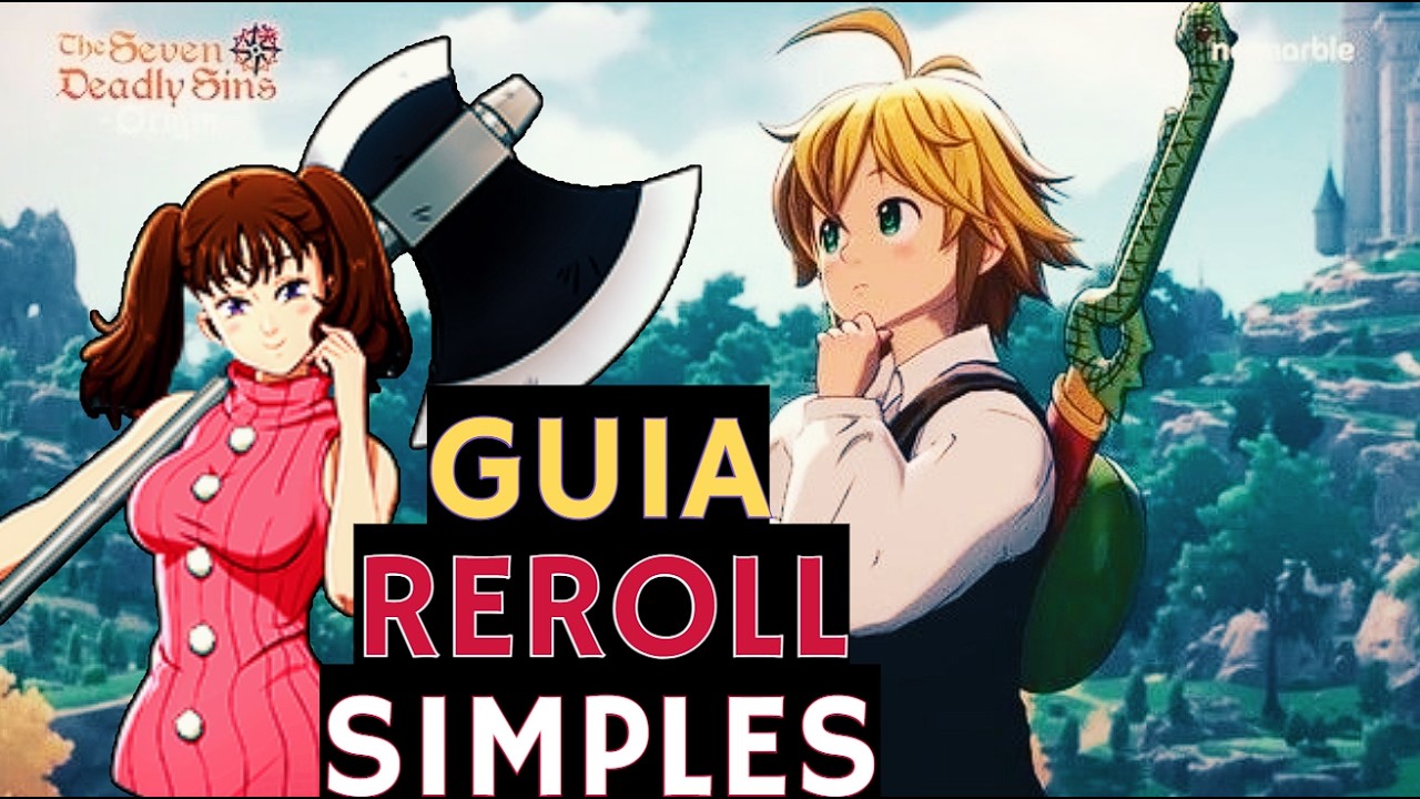 COMO fazer Reroll no The Seven Deadly Sins: Origin na steam #7dsorigin #thesevendeadlysinsorigin