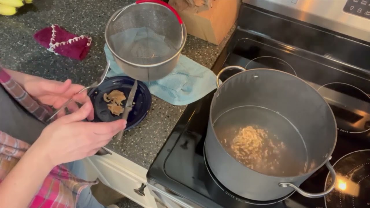 Rehydrating Freeze Dried Chicken