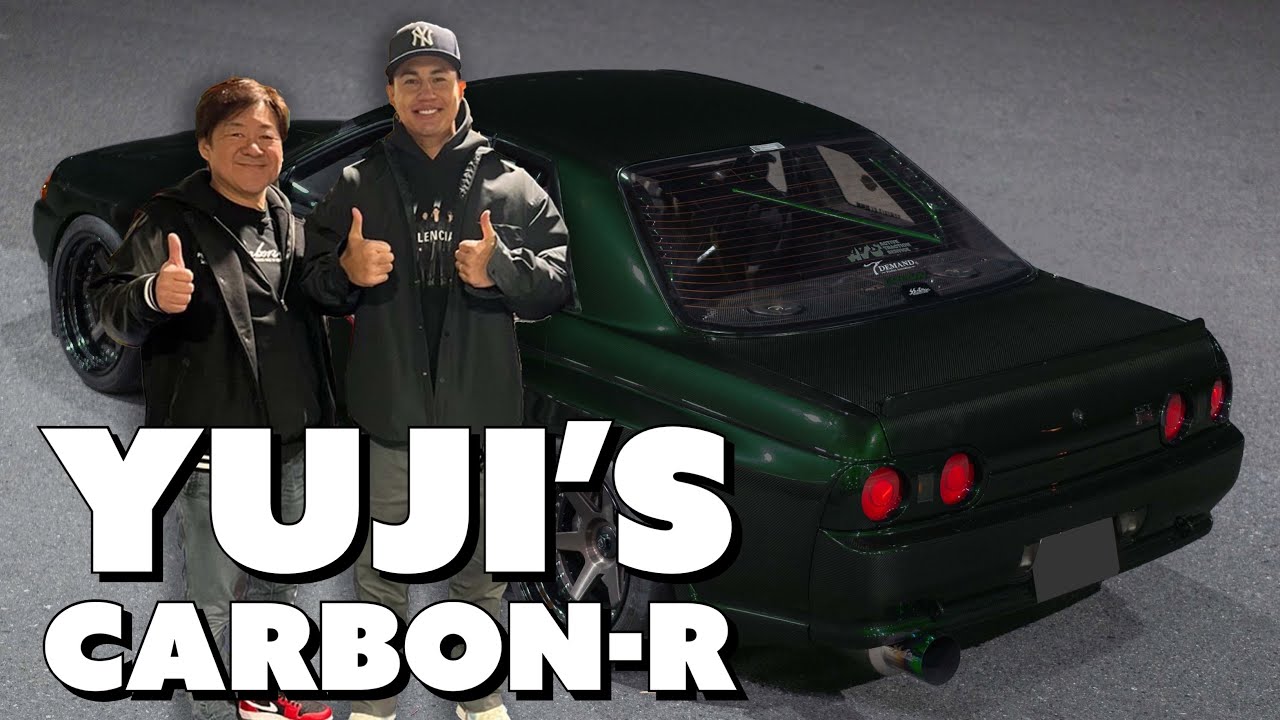 Yuji ordered a Carbon-R! Speccing out his Dry Carbon R32 GT-R at the SS-Active Headquarters