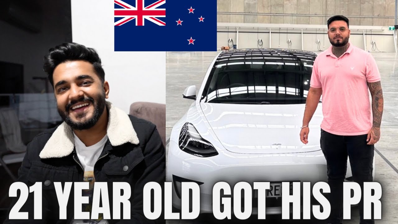 HOW HE GOT HIS PERMANENT RESIDENCY IN NEW ZEALAND 🇳🇿