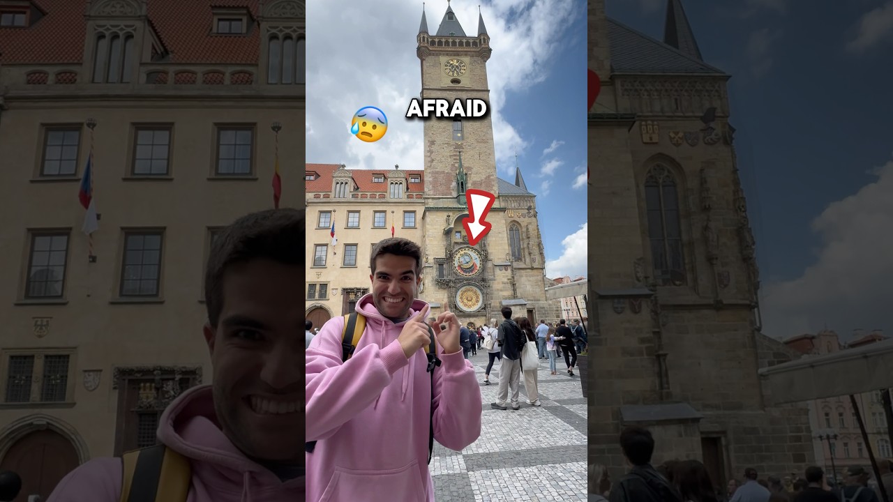 Легенда о пражских курантах! 🕰️😰 #путешествия #прага #факты