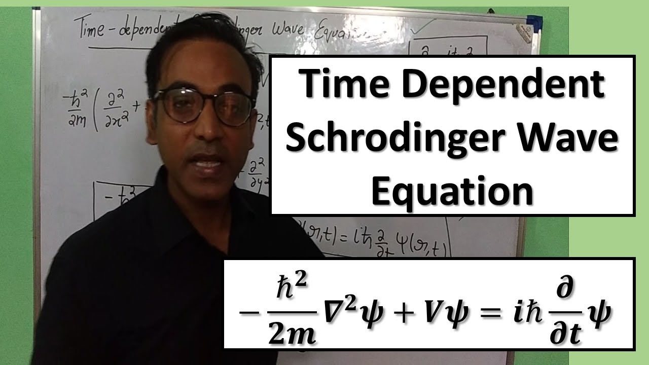 Time Dependent Schrodinger Wave Equation For Engineering Physics and B. Sc. Physics Students.